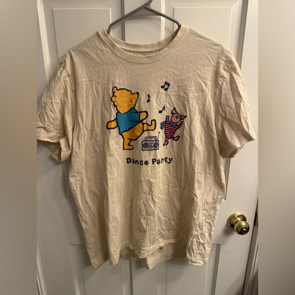 Life Is Good Winnie the Pooh Shirt - Large